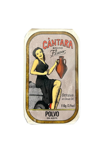 Cantara Brand Octopus in Olive Oil - 6 Pack - TinCanFish